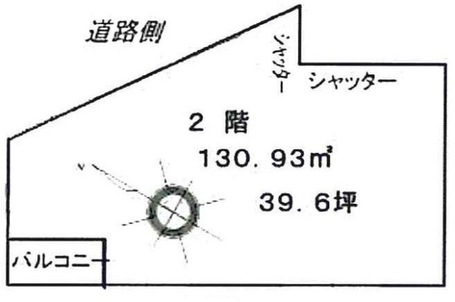 ウエストリバー宮崎台ビル201 間取り図