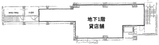 ニューパルビュービルB1F 間取り図