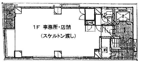 内神田ビル1F 間取り図