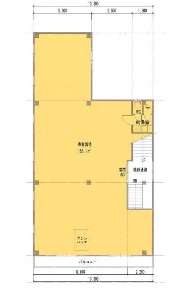 今戸ビル1F～3F 間取り図