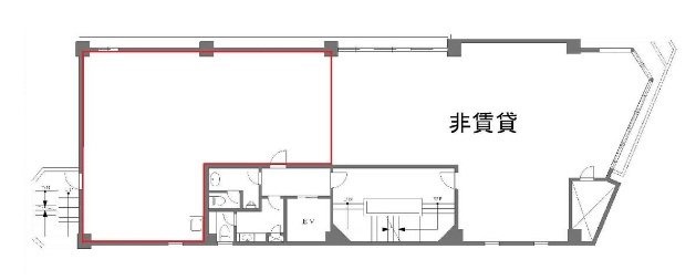 目白カルチャービル5F 間取り図