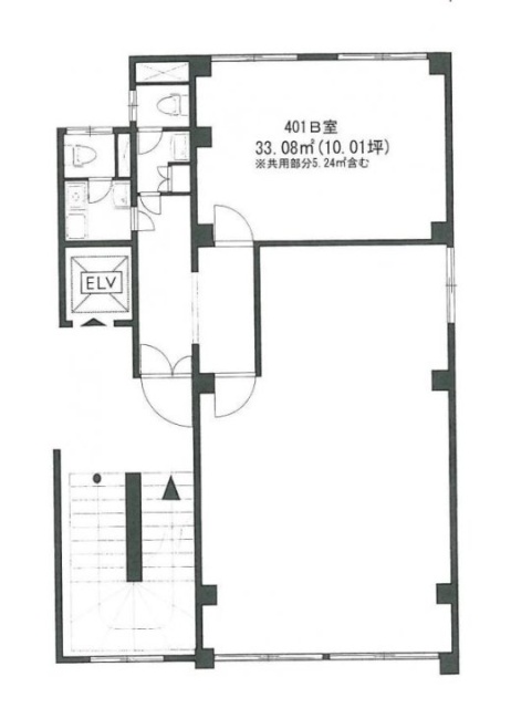 医療ビル401B 間取り図
