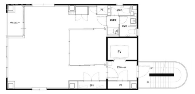 新富町営和ビル9F 間取り図