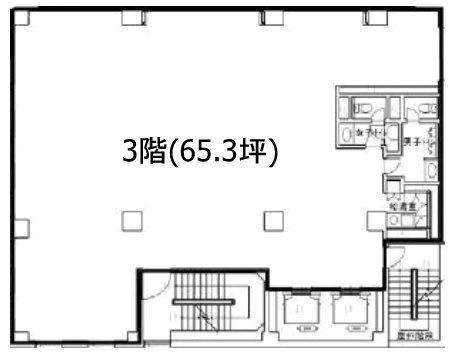 DAISENビル3F 間取り図