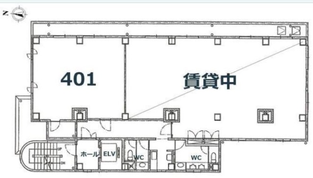 アソルティ葛西401 間取り図