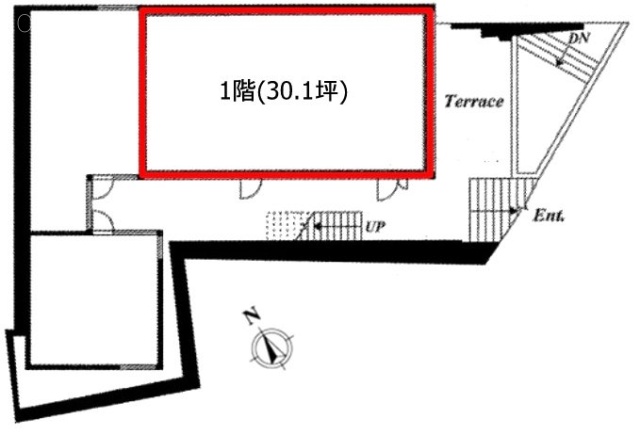 サザン代官山A 間取り図