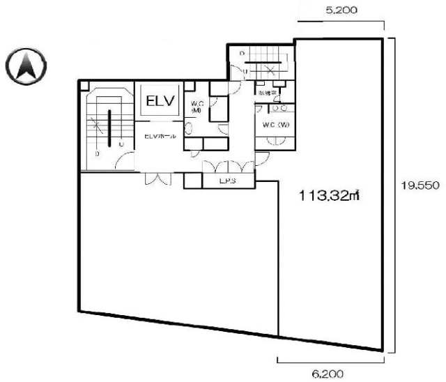 八王子TCビル7F 間取り図