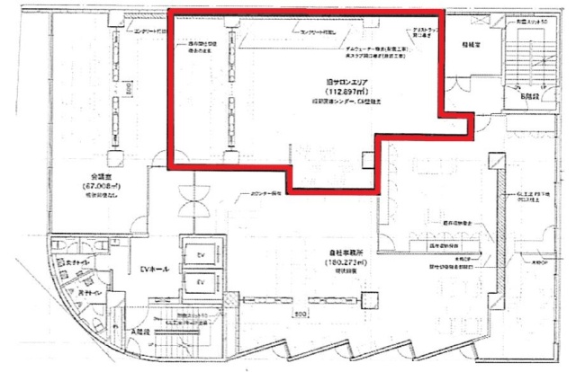 早川トナカイビル2F 間取り図