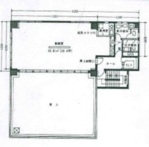 長栄ビル8F 間取り図