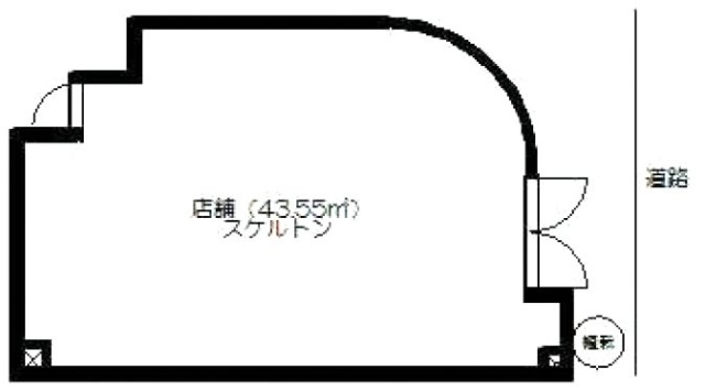 wakabaビル1F 間取り図