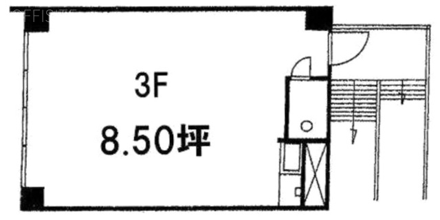 松尾ビル3F 間取り図