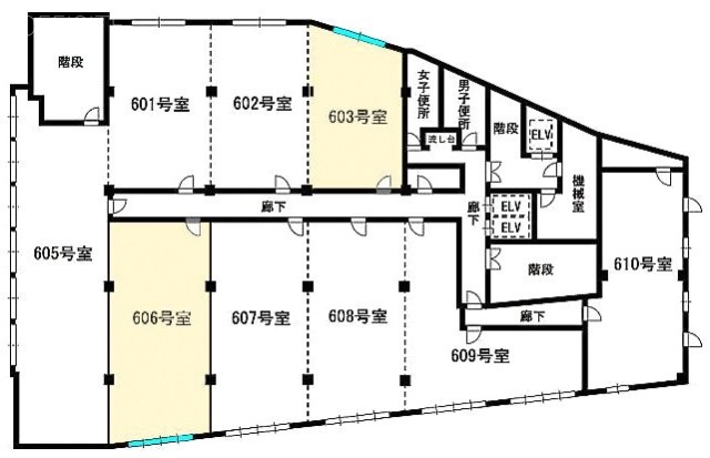 大塚ビル606 間取り図