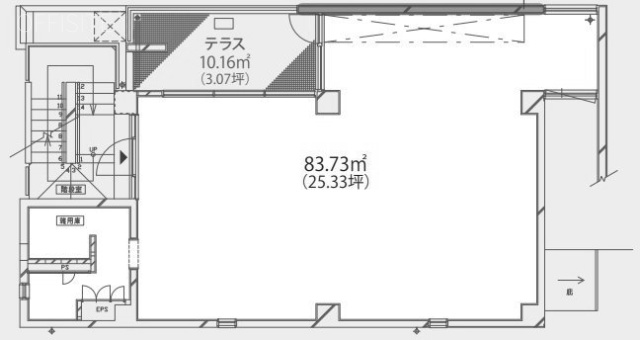 いちご原宿通り2F 間取り図