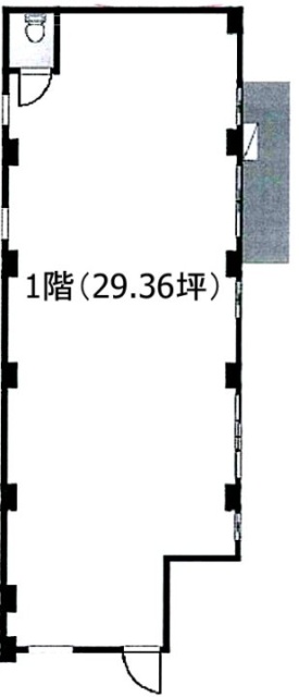 加藤ビル1F 間取り図