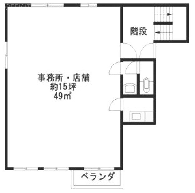 精和ビル302 間取り図