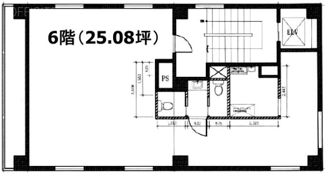 大塚ビル6F 間取り図