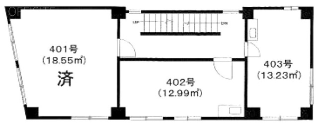 USビル403 間取り図