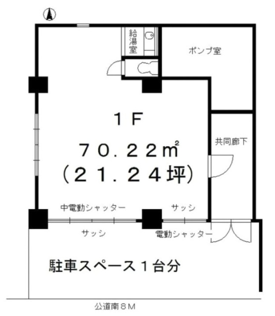 大八ビル102 間取り図