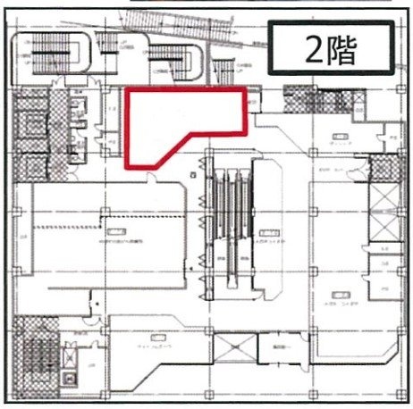 川崎日航ホテル2F 間取り図