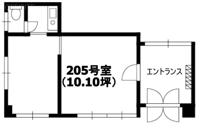 コータス木場205 間取り図