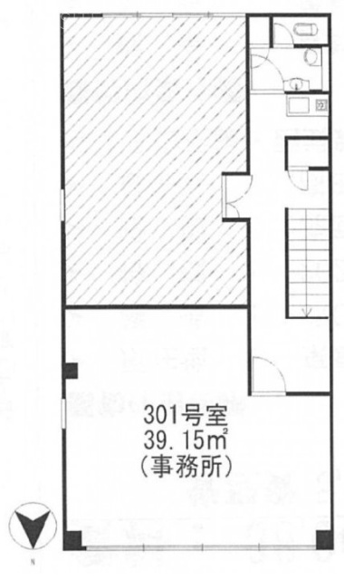中村ビル301 間取り図
