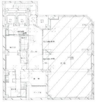 SVAX大門ビルB1F 間取り図