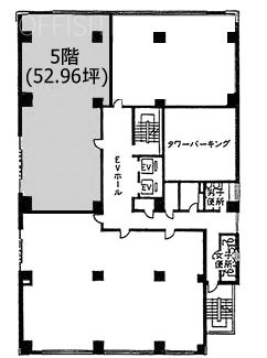 クレシェンドビル5F 間取り図