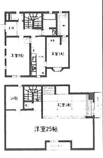 ルポワ代々木上原ビルB1F～1F 間取り図