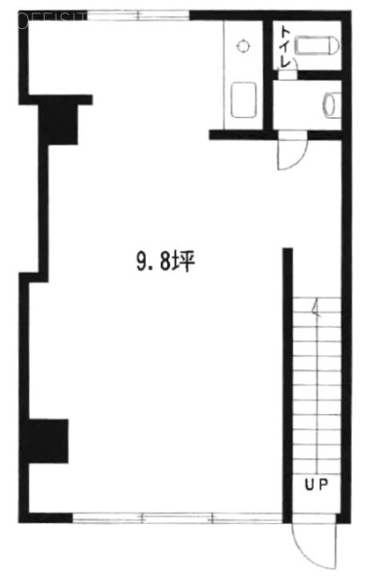 立会川セントラルファイブスビル202 間取り図