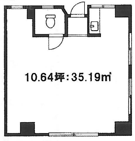 カーサ御苑803 間取り図