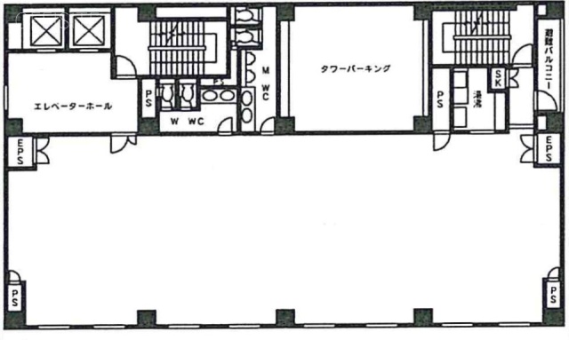 ビッグヴァン尾上町ビル7F 間取り図