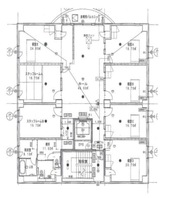 ウィンズビル3F 間取り図