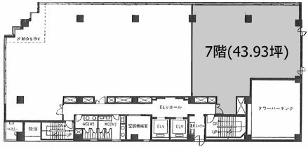 新横浜第3東昇ビル7F 間取り図