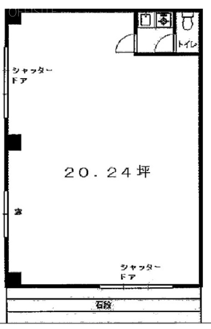 太陽ビル1F 間取り図