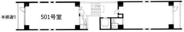 山崎ビル501 間取り図