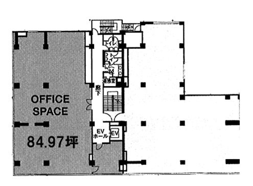 興和第9ビル2F 間取り図