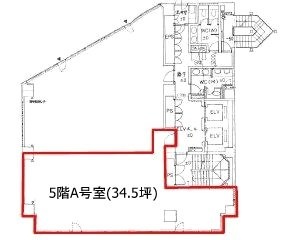 東宝江戸川橋ビルA 間取り図