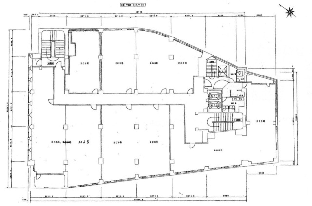 大塚ビル204 間取り図