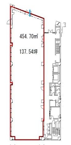 大樹生命町田ビル1F 間取り図