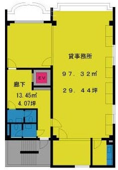 大和出版ビル3F 間取り図