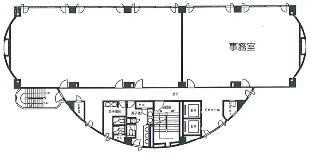 藤沢森井ビル6F 間取り図