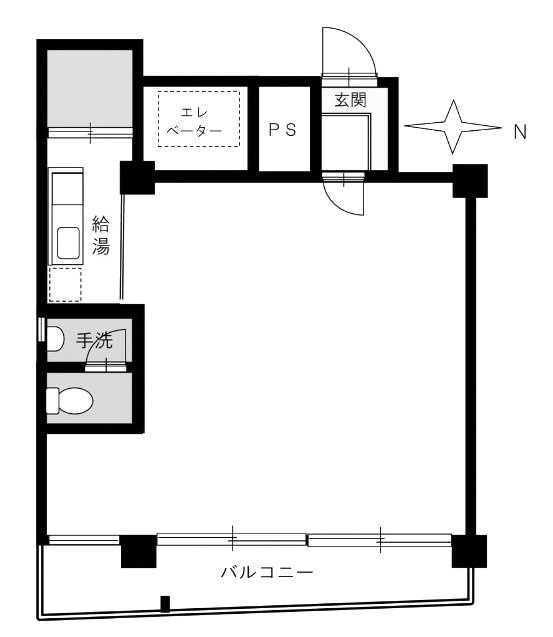 KIビルディング301 間取り図