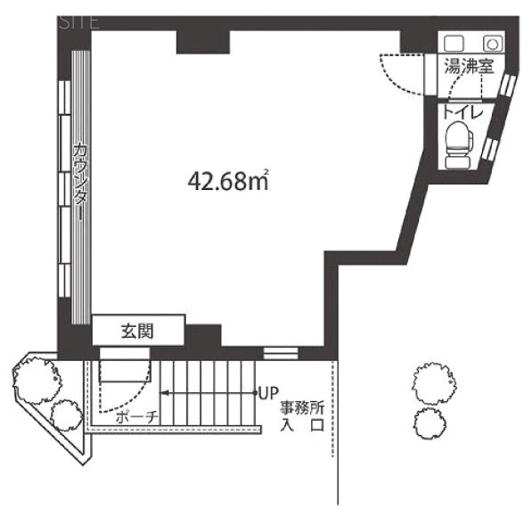 ISHII’Sビル1F 間取り図