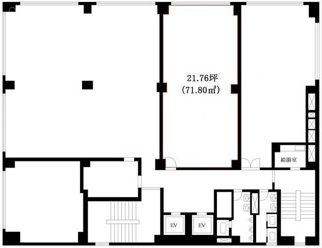 油脂工業会館8F 間取り図
