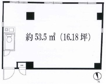 井野ビル202 間取り図