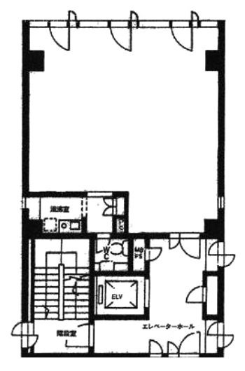 AKオギクボビル402 間取り図