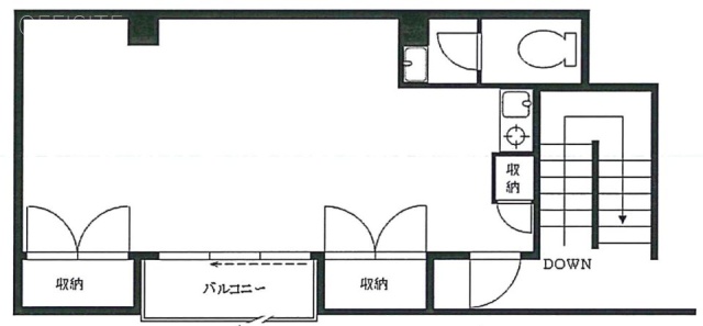 関内APビルA 間取り図