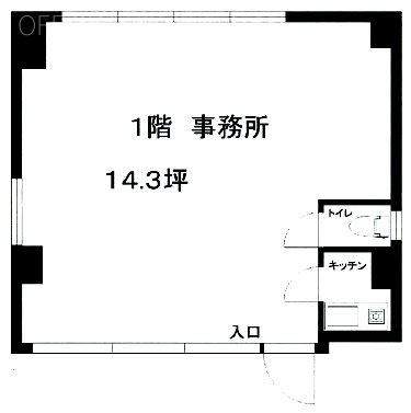 網野ビル1F 間取り図