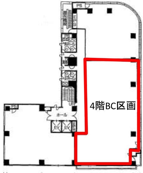 メットライフ新横浜ビルBC 間取り図