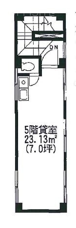 隆江ビル5F 間取り図